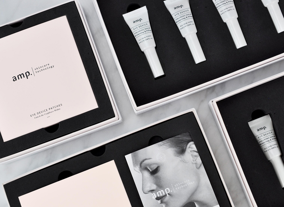 Die australische Kosmetikmarke amp. kombiniert Beauty, Design und Technik. 