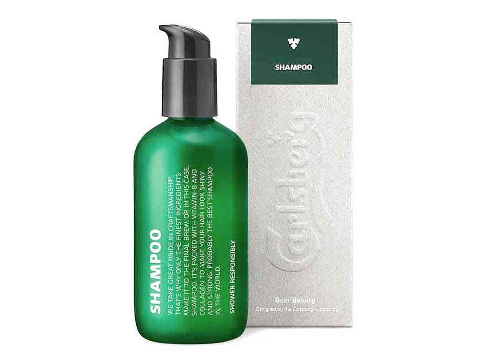 A Article Carlsberg Beer Beauty Shampoo White MAX