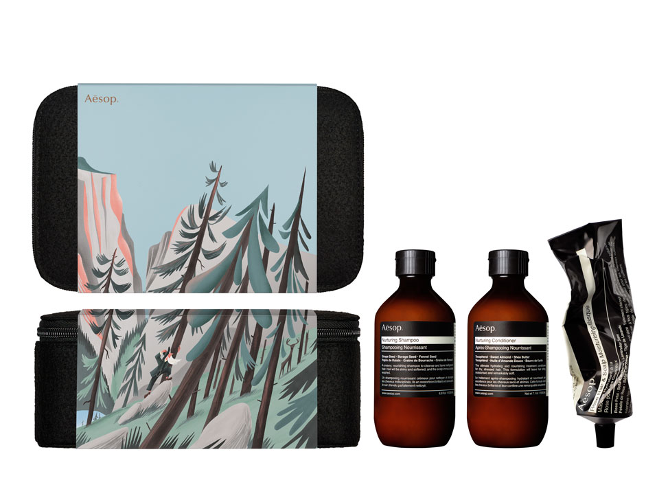AESOP GIFT KITS 2016 2017 IMPASSIONED WANDERER WITH PRODUCT 1 C