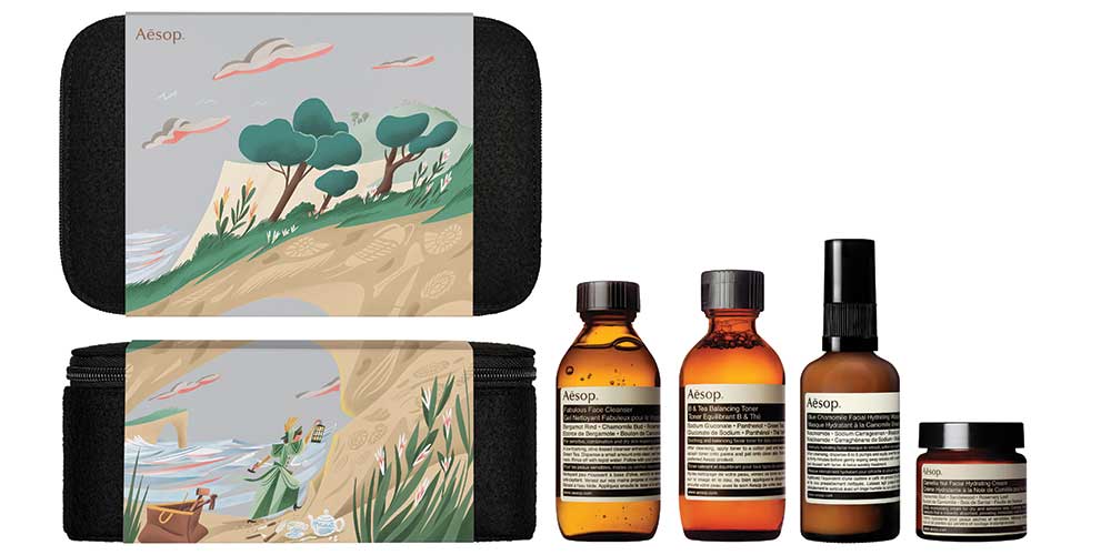 AESOP GIFT KITS 2016 2017 PERSISTENT COLLECTOR WITH PRODUCT 1 C 1000x500px