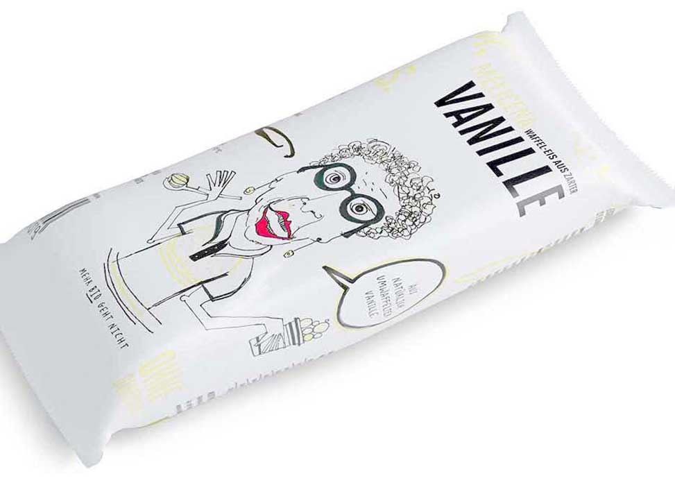 Melicena Waffeleis zarte Vanille MAX