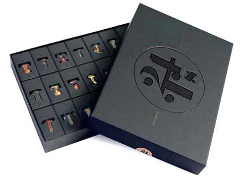 Tee Adventskalender offen DOUBLEV